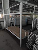 Vente en gros 40 $ Lits superposés spéciaux modernes, silencieux et stables à profil fermé 2000*900*1850 Métal grossier épaissi pliable pour hôtels