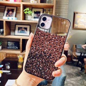 Funda de espejo de moda Ins para Iphone, 12 X XR XS Max 8 7 6, decoración de oro ostentosa con espejo de diamante de maquillaje - Product Image 2