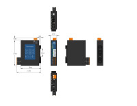 Milesgo KNX Smart Lighting Gateway, Sistema de Control Inteligente para el Hogar, Sistemas de Control para Habitaciones de Huéspedes, Protección Contra Incendios
