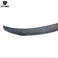 Spoiler Bagasi Belakang Serat Karbon Sayap Gaya GP untuk Bibir Belakang Mercedes Benz C200 C300 W205 Coupe C63 AMG S 2 Pintu