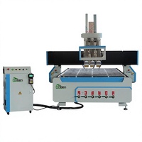 Machine de fraisage CNC à 3 axes et 3 broches ANBEN 1530 avec contrôle PLC et DSP, certifiée CE, pour le travail du bois