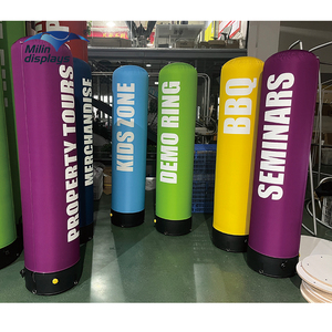 Pilier de colonne gonflable de ligne d'arrivée de début pour des événements de course de sports - Product Image 4