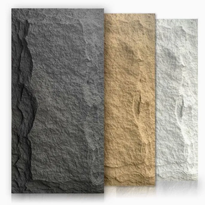 Pu Faux đá tường Bảng điều khiển bên ngoài nhân tạo Polyurethane Granite cho kho và hội thảo bền vật liệu đá cẩm thạch - Product Image 2