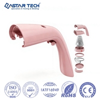 Accessoires moulés par injection plastique de haute précision certifiés ISO pour fers à vapeur portatifs utilisés dans l'industrie du vêtement