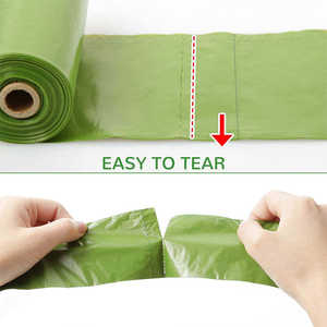 ถุงอุจจาระสุนัขสำหรับกำจัดของเสียย่อยสลายได้ถุงอึสุนัขกันรั่วซึมวัสดุสัตว์เลี้ยง - Product Image 3