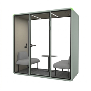 บูธเก็บเสียงสำหรับสำนักงานสถานีรถไฟ เหมาะสำหรับนักเดินทางมืออาชีพ - Product Image 4