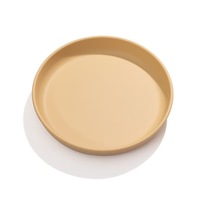 Assiette Bébé en Silicone en Gros avec Ventouse, Sans BPA, Assiette d'Alimentation pour Tout-Petits, Vaisselle pour Enfants de Qualité Alimentaire, Usine OEM