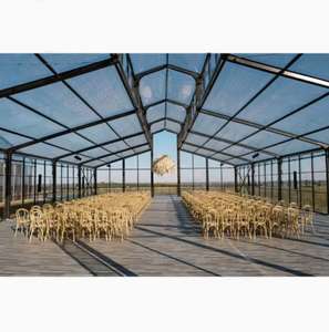 Carpa de Boda de Lujo <span class=keywords><strong>Guyun</strong></span>, Diseño de Estructura de Aluminio Negro, Carpa para Eventos tipo Atrio para 200 a 500 Personas - Product Image 3
