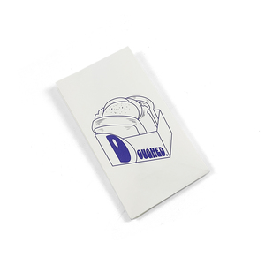 Sac en papier biodégradable et recyclable, esthétique et tendance, avec logo, sans <span class=keywords><strong>cordon</strong></span>, pour <span class=keywords><strong>boulangerie</strong></span>, pâtisserie, et restaurants de burgers (vente en gros) - Product Image 3