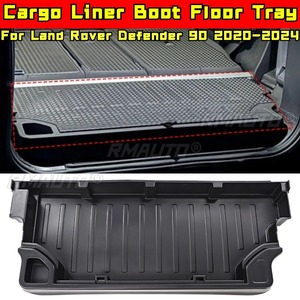<b>Cargo</b> Liner Boot Floor Tray Rear Row Seat Back <b>Cover</b> <b>Cargo</b> Body Kit For Land Rover Defender 90 2020-2024 Car Accessories - Product Image 2