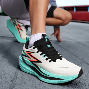 Zapatos Deportivos para Hombre, de Alta Calidad, Personalizables, Cómodos, Transpirables, con Cordones, para Correr, Color Naranja, para Verano - Product Image 3