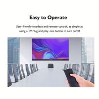 Écran tactile interactif intelligent LED couleur haute luminosité tout-en-un de 108/135/163 pouces à fixation murale pour l'éducation et les réunions