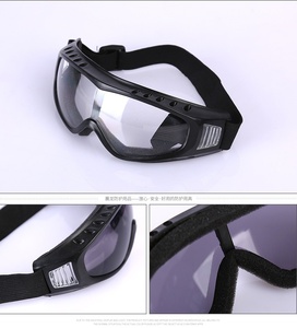 Gafas de Seguridad DAIERTA, Fabricante, Logotipo Personalizado, Venta Directa de Fábrica, Marco de Silicona, Anti-Impactos, Anti-Rayones, Anti-Empañamiento para Exteriores, para Esquí - Product Image 6