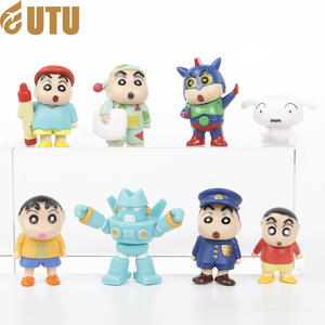 Crayon Shin-Chan โมเดลซูเปอร์ฮีโร่แบบไดนามิก PVC บ้านตู้ทีวีตกแต่ง10ซม. กล่องสะสมเครื่องแต่งกายตัวละครสำหรับโปรโมชั่น-F - Product Image 4