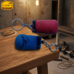 Professional Boxing Martial Arts Accessory Custom Logo PU <b>Leather</b> <b>Key</b> <b>Chain</b> Customized Color Unisex High Quality Best Design - Product Image 4