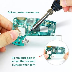 Nhiệt độ cao chịu nhiệt nhựa <span class=keywords><strong>Epoxy</strong></span> sơn tĩnh điện Anodizing Masking Pet phim dính chịu nhiệt dính - Product Image 3