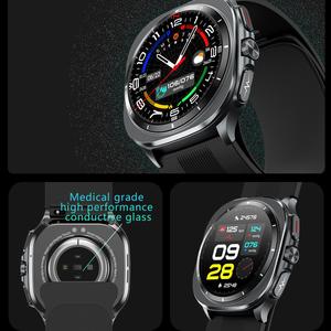 Montre connectée NFC TK65 la plus récente, écran tactile AMOLED de 1,43 pouces, haute résolution, montre de sport carrée, IP67, acier, Android, répond aux appels - Product Image 6