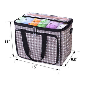 Caja de Herramientas de Costura <span class=keywords><strong>para</strong></span> el Hogar, Kit de Costura con Dedal, Suministros de Costura, Bolsa de Almacenamiento, Bolsa de Transporte <span class=keywords><strong>para</strong></span> Costura, Maletín de Costura Portátil - Product Image 5