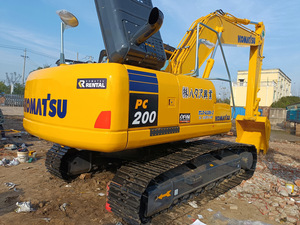 Excavadora mediana hidráulica sobre orugas de alta calidad Komatsu de segunda mano P200 de 20 toneladas, excavadora de segunda mano - Product Image 2