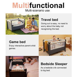Cuna 3 en 1 para Bebé 2026, Cuna de Lado Certificada por EN y ASTM para Niños de 0 a 4 Años - Product Image 4