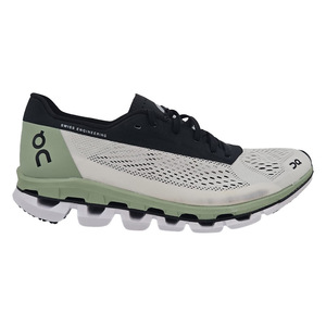 Scarpe da Donna On Cloudboom 1 Bianche e Nere, Sneakers da Corsa Leggere e Traspiranti in Mesh, Calzature Sportive - Product Image 1