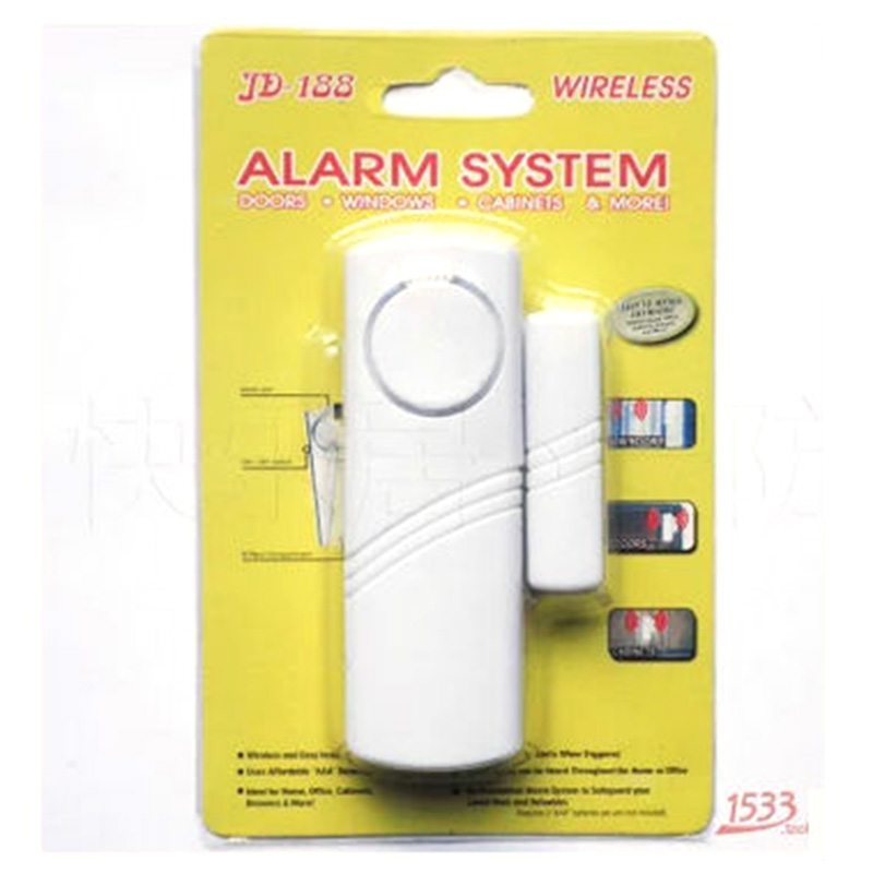 Беспроводная система сигнализации с магнитным датчиком, система безопасности с защитой от краж, для окон и дверей, для домашней безопасности