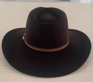 VR402A Nuevo Sombrero de Ala Ancha Clásico de Moda, 100% Lana Australiana de Alta Calidad, Unisex, para Fiestas - Product Image 5