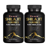 Gummies de Shilajit avec Ashwagandha et Magnésium |   Extrait de Shilajit et Ashwagandha : Soutien Énergétique et de Vitalité |   60 Gummies