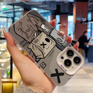 <span class=keywords><strong>Cover</strong></span> per Telefono in TPU Opaco Nero e <span class=keywords><strong>Bianco</strong></span> <span class=keywords><strong>con</strong></span> Protezione per Obiettivo e Immagini Personalizzate per <span class=keywords><strong>iPhone</strong></span> <span class=keywords><strong>11</strong></span> 12 13 14 15 16 17 Pro Max - Product Image 4