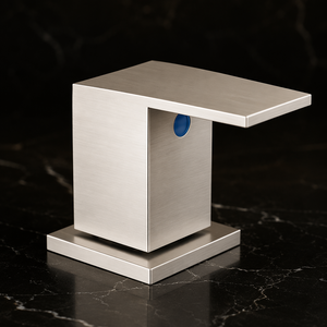 <span class=keywords><strong>Rubinetto</strong></span> Moderno per Bagno a 3 <span class=keywords><strong>Pezzi</strong></span>, Finitura Spazzolata, Doppia Maniglia, Valvola in Ceramica, Montaggio a 3 Fori, Stile Contemporaneo - Product Image 3