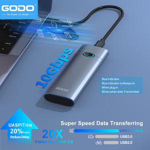 GODO M.2 NVMe 10Gbps USB <span class=keywords><strong>3.2</strong></span> Gen2 USB C 外接盒 NVMe SSD 外接盒 外接 SSD 盒 SSD 外接盒 - Product Image 6