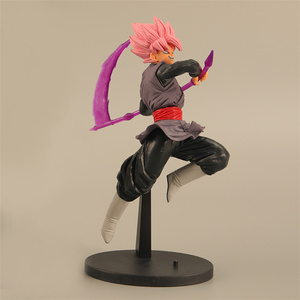 หุ่นฟิกเกอร์ตุ๊กตามังกรมาใหม่โมเดลหุ่นตุ๊กตา zamasu กล่องสีชมพูสีดำลูกชายโกคู - Product Image 4