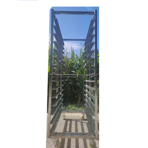 वाणिज्यिक बेकरी स्टेनलेस स्टील ट्रे ट्रॉली - Product Image 1