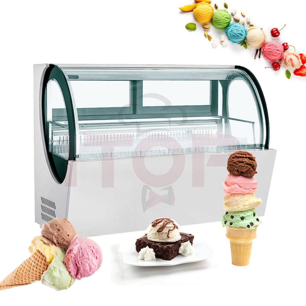 ITOP 食品グレード ポプシクル キャビネット 冷凍庫 アイスクリーム