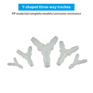 Пневматические фитинги тройник соединитель прозрачный Y-образный шланг соединитель трахеальной силиконовой трубки PP материал Пневматический разъем - Product Image 3