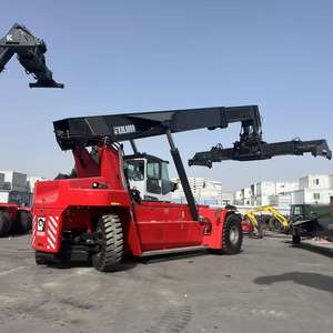 Apilador de Contenedores Usado de 45T, Montacargas Kalmar para Contenedores, Modelo 2022 DRU450 con Motor Diésel - Product Image 1