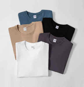 Camiseta personalizada 100% Ropa de algodón puro Premium Ropa de hombre Camisetas de talla grande para hombre - Product Image 4