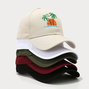Nueva Gorra Deportiva con Bordado de Palmeras de Coco, Protección Solar para la Playa, Gorra de Béisbol con Logotipo Personalizado - Product Image 2