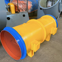 Ventilateur axial antidéflagrant haute pression en fonte pour tunnel, électrique, OEM, pour ventilation de tunnels, sécurité incendie et échange d'air