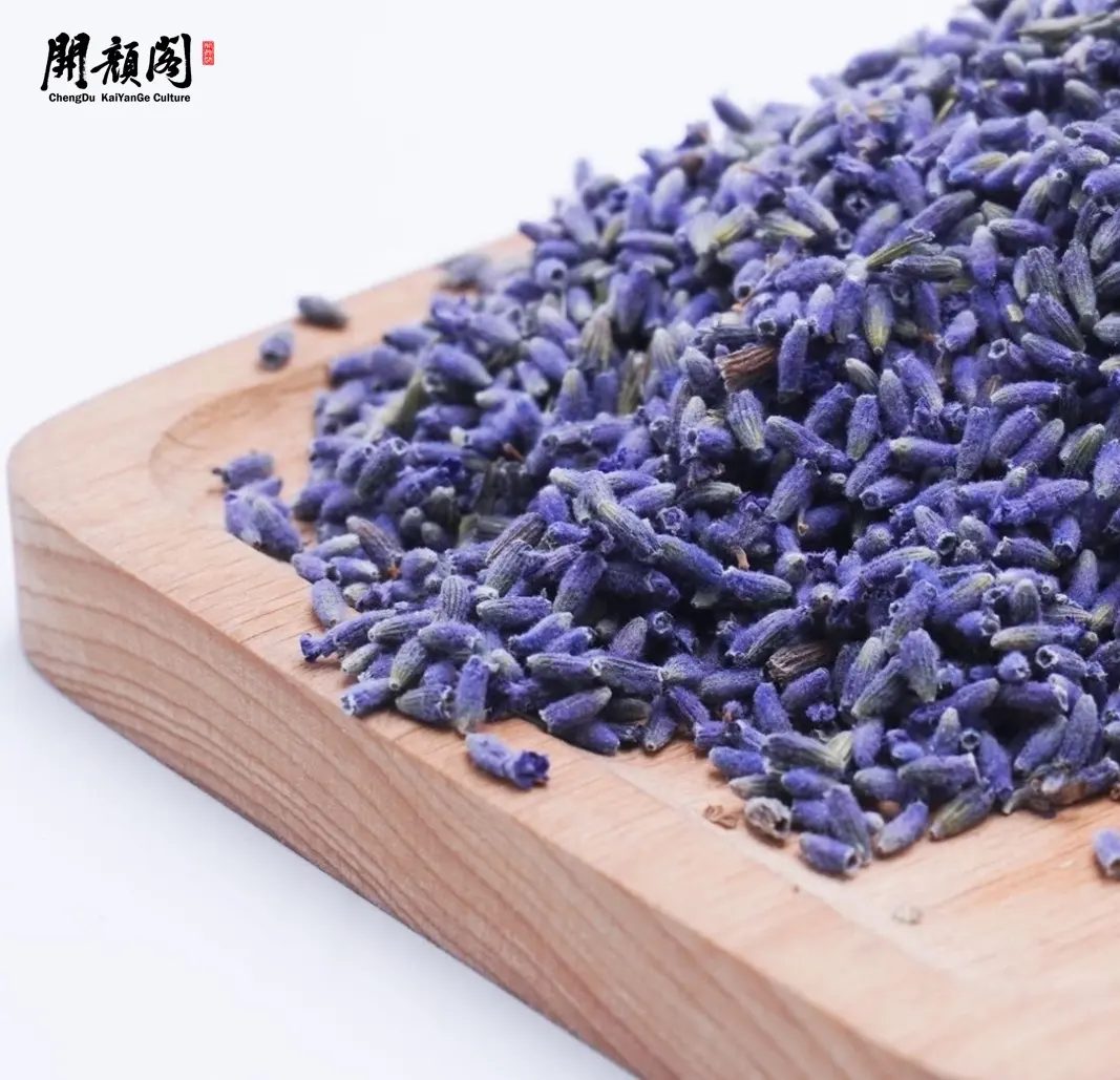 Китайский цветочный чай 100% натуральный Лавандовый органический оптом китайский сушеный высококачественный съедобный сушеный цветок лаванды натуральный Ароматизированный Чай