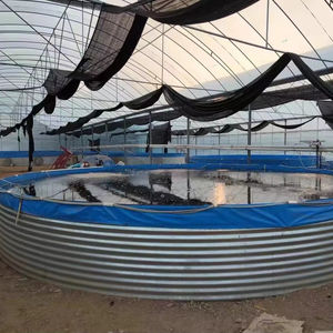 Grossistes, grande bâche ronde en PVC, aquaculture, système de culture de tilapias, feuille galvanisée, toile, bassin à poissons - Product Image 1