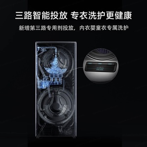For Partition <b>Washing</b> and Drying All-in-one <b>Machine</b> 15kg Black Automatic Front Loading Dryer Xhqg150mj206 <b>Washing</b> <b>Machines</b> and - Product Image 3