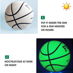 Hot Selling PU Basketball Reflective <b>Ball</b> Glow Basketball Size 7 Size 5 Outdoor Indoor <b>Ball</b> Glowing <b>Luminous</b> Basketbol Gift - Product Image 3