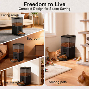 OEM Tuya 6L Wifi <strong>Automatic</strong> <strong>Pet</strong> <strong>Food</strong> <strong>Dispenser</strong> With 1080P HD Video App Control Cat <strong>Pet</strong> <strong>Food</strong> - Product Image 5