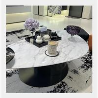 Table basse moderne italienne en marbre 2026, mobilier de salon décoratif convertible