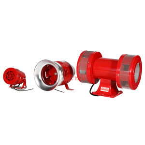 MS190 미니 전기 경보 사이렌 12V/24V/220VAC 120dB 산업용 비상 사이렌 시스템 (알림/경보용) 방수 CE IP65 - Product Image 1