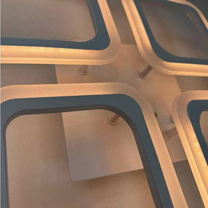 Moderne Nouvel Arrivage Dimmable Hôtel Salon Chambre à coucher Maison Décoratif Moderne Télécommande Acrylique Cristal Led Plafonnier - Product Image 4