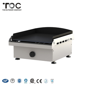 Portable Simple En Acier Inoxydable Extérieur Plancha À Gaz Simple Brûleur Barbecue - Product Image 1