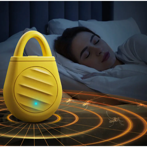 Nouveau répulsif ultrasonique contre les puces et les tiques pour les personnes, les chats et les chiens, utilisation en extérieur et en intérieur, rechargeable, protection contre les moustiques et les parasites - Product Image 4