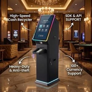 Kiosque <span class=keywords><strong>de</strong></span> <span class=keywords><strong>paiement</strong></span> Android personnalisé OEM avec lecteur QR, NFC et accepteur <span class=keywords><strong>de</strong></span> pièces <span class=keywords><strong>de</strong></span> monnaie, <span class=keywords><strong>terminal</strong></span> tout-en-<span class=keywords><strong>un</strong></span> en libre-service pour la vente au détail - Product Image 1